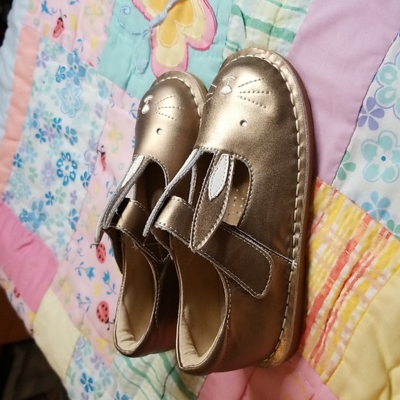 Livie & Luca Bunny MJ "Molly" In Copper metallic Shimmer Size 12 New No Box - Picture 2 of 4